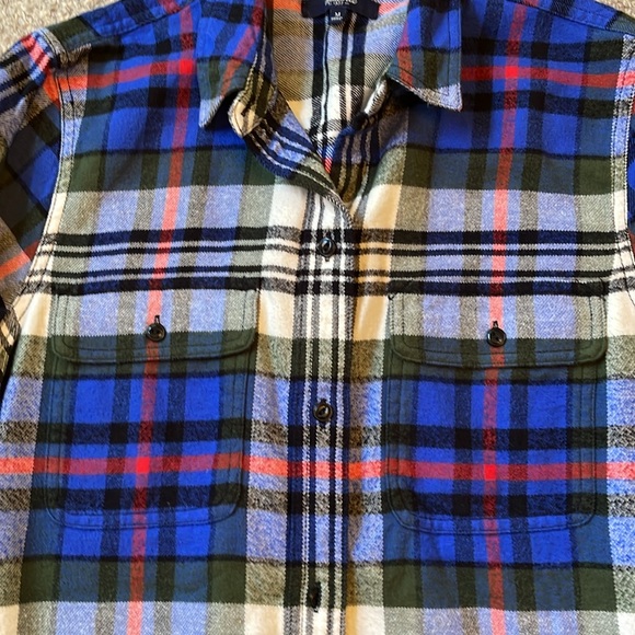 Madewell Plaid Flannel - Picture 2 of 6